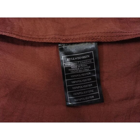 Steve Madden Womens Brown Ruffled Sleeveless Mini Dress S Polyester.NWT - Picture 4 of 7